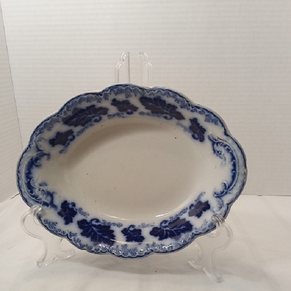 Antique Flow Blue Johnson Brothers Bowl